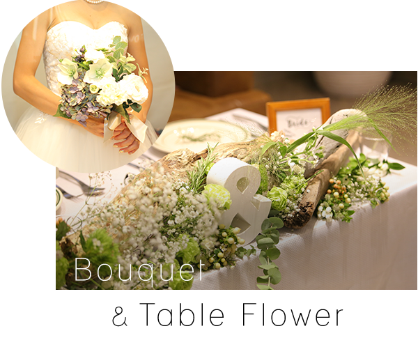 Bouquet& Table Flower